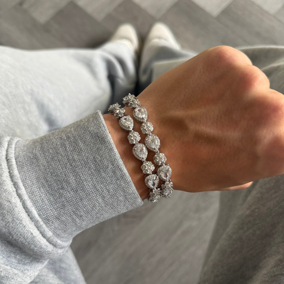 Bracelet Cubic Teardrop