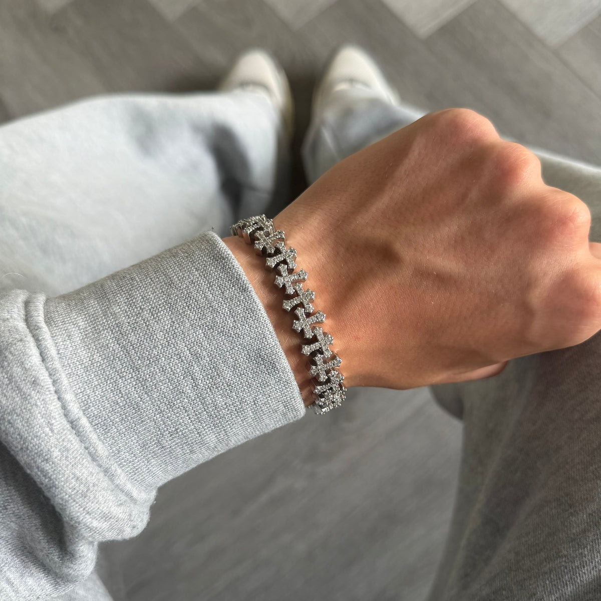 Bracelet Infinite Cross